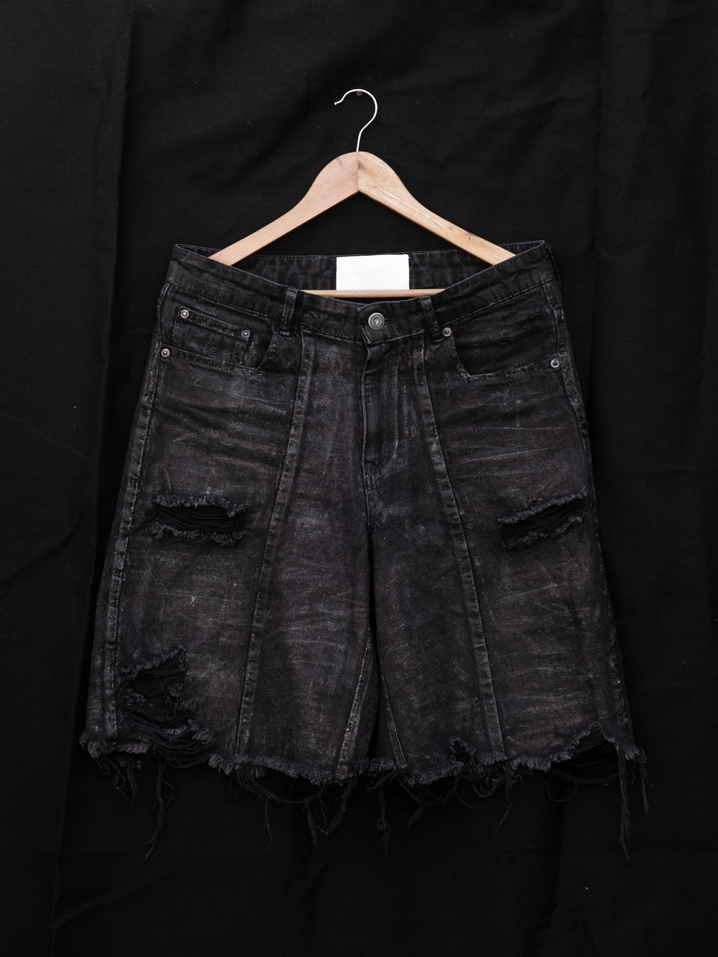 WAX DISTRESSED JORT