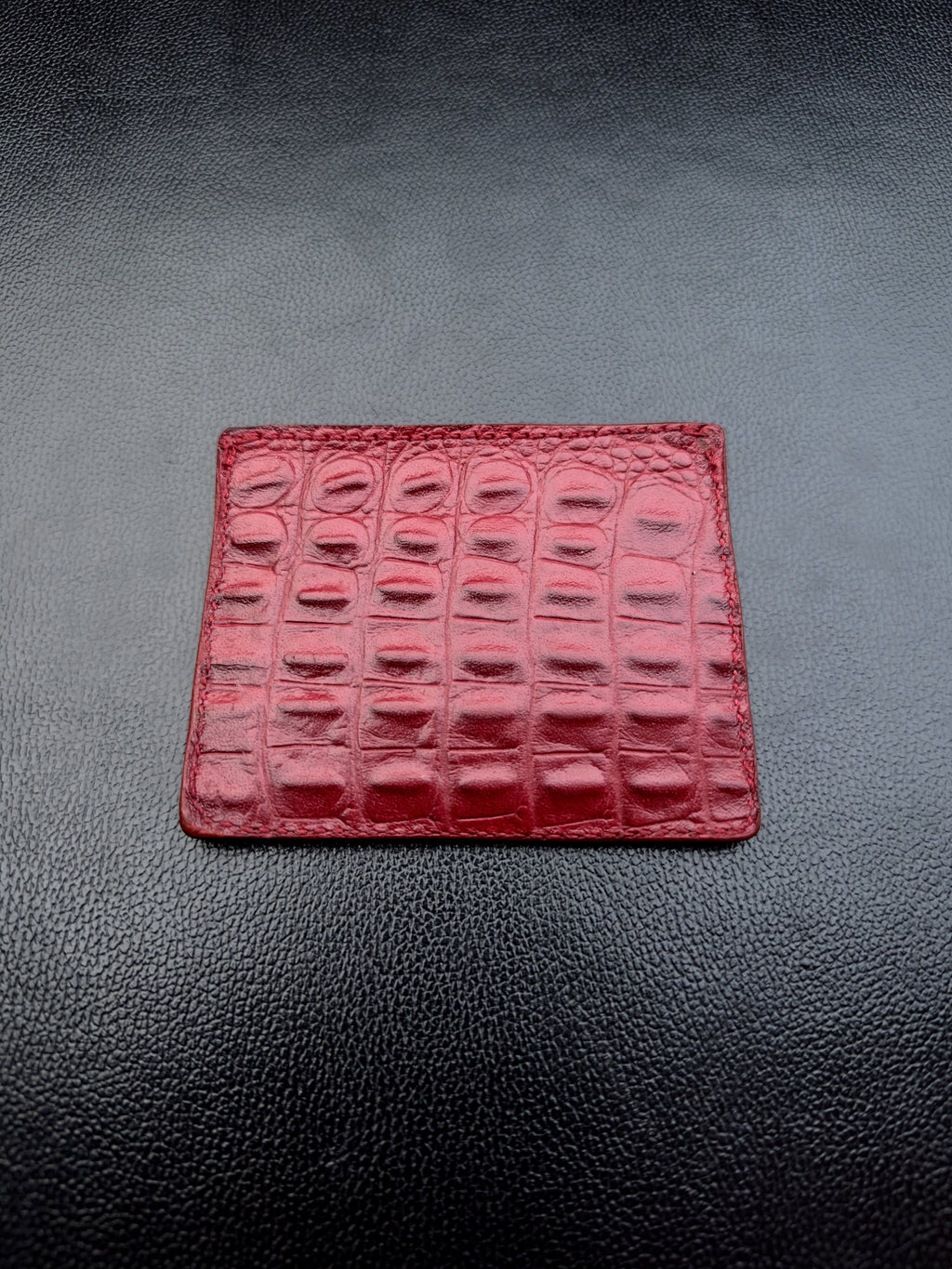 CROC CARD HOLDER