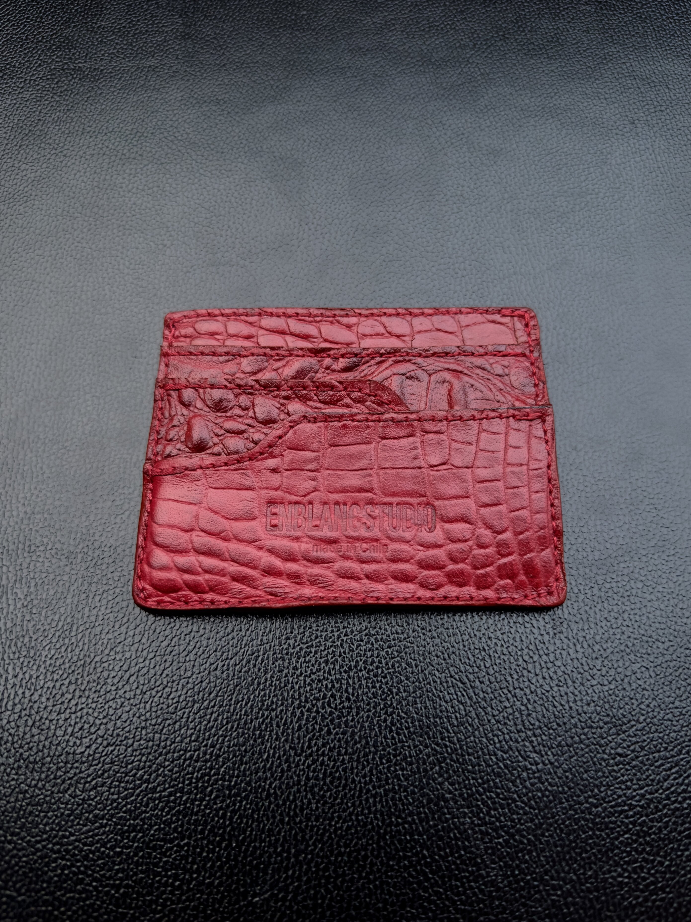 CROC CARD HOLDER